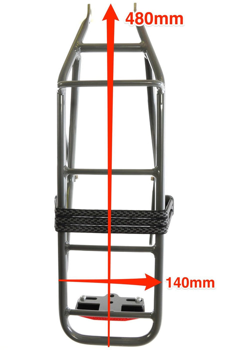 KANSI FOLDING BIKE REAR CARRIER RACK DARK GREY KNRK9SG0 50% OFF RRP WHILE STOCKS LAST