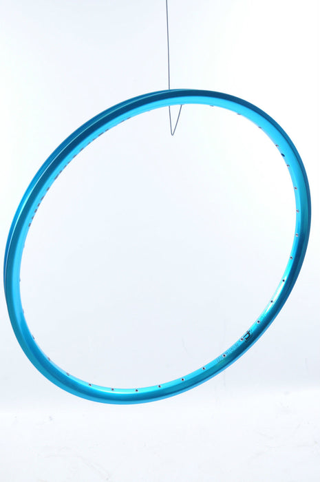 BRAVE MACHINE D-LUX 32 RIM 26"AERO PROFILE DUAL WALL BLUE 32 SPOKE