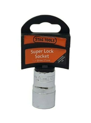 Super Lock Socket 1/2'' Drive 8mm - 30mm Stag Tools Diy Garage Tools