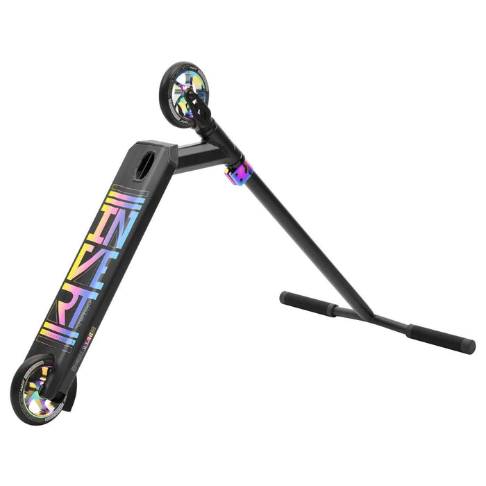 Invert TS 2+ Mini Stunt Freestyle Kick Scooter Kids Teenager Scoot Black-Neo Chrome