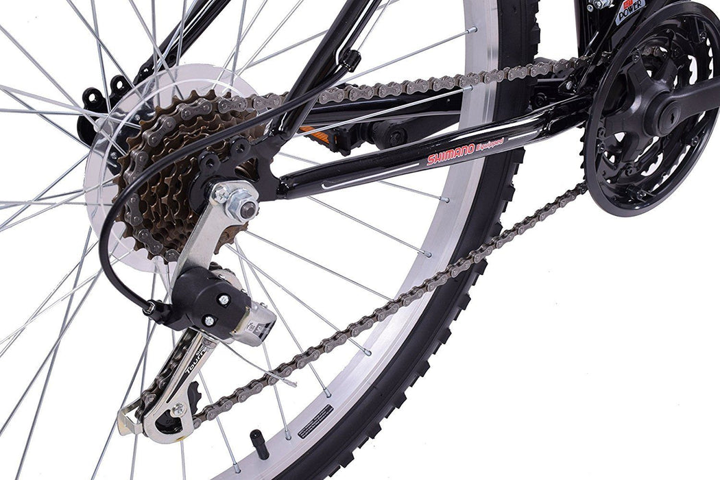 MENS 26" MTB TYPE BIKE BICYCLE 21 SPEED 19" FRAME BLACK BRAND NEW BOXED