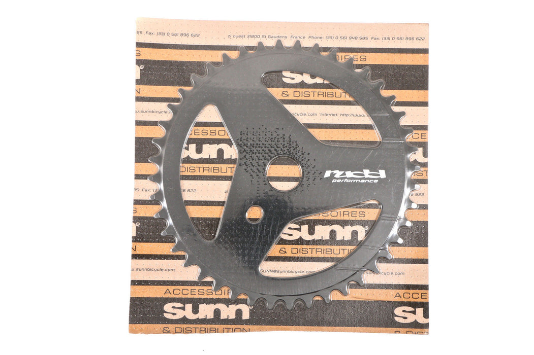 RUDD PERFORMANCE 44 TEETH BMX CHAINRING FROM "SUNN" CHAIN RING CHAINWHEEL BLACK