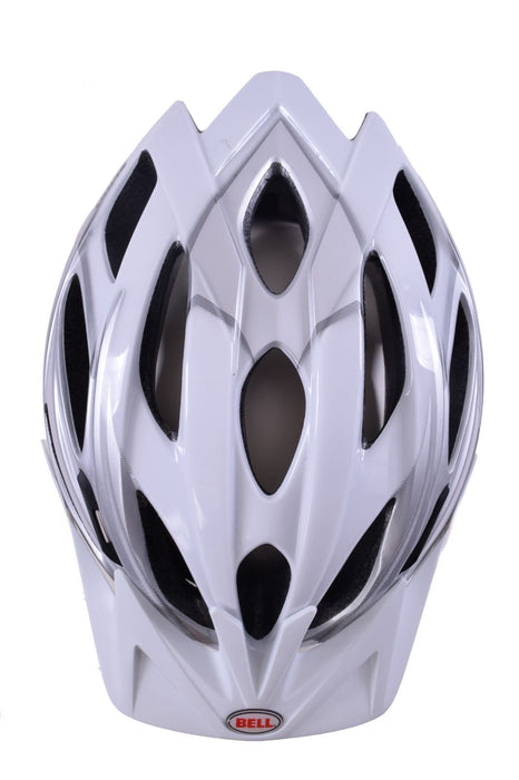 QUALITY BELL SLANT CYCLE HELMET WHITE ADULTS 54cm - 61cm SAFETY AT LOW PRICE