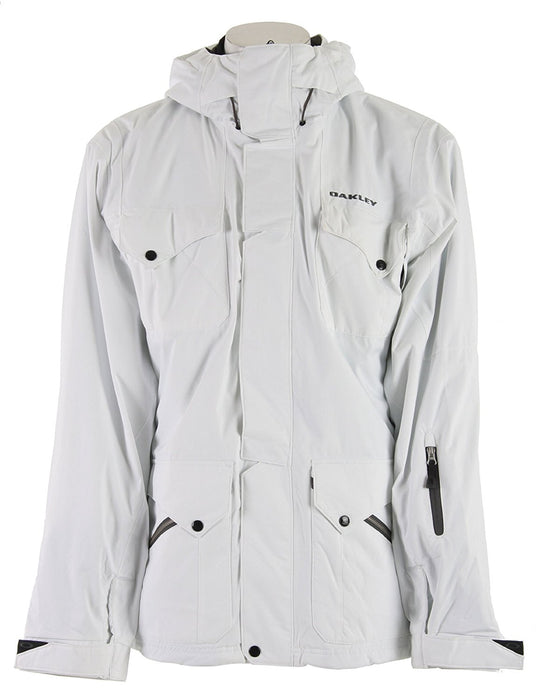 Oakley Sort Up Snow Jacket Large White Ex Display