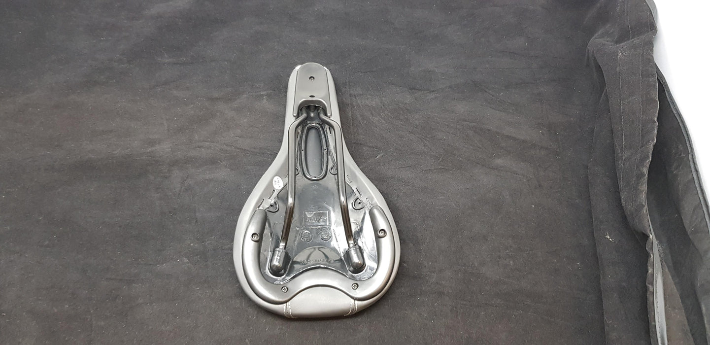 Justek (Selle Royal) 2 Tone White-grey Saddle Comfort Padded Adults Bike Cycle Seat