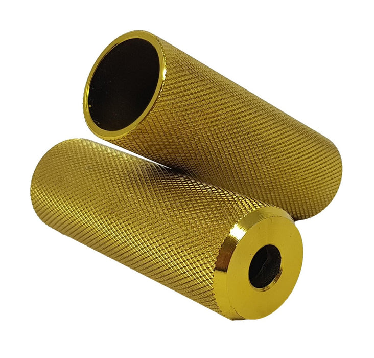 Wellgo Freestyler Bike Trick Nuts Stunt Pegs 14mm Black - Blue - Gold - Red