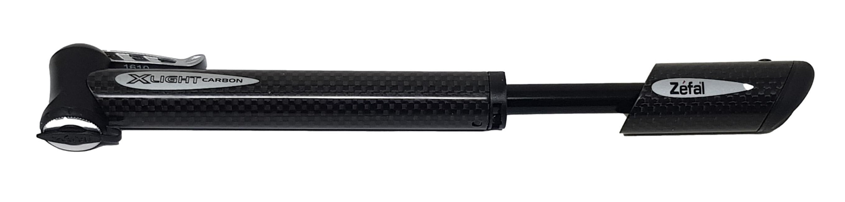 ZEFAL X-LIGHT Carbon 165mm Bicycle Bike Mini Pump Turn Lock System Ultra Lightweight With Mounting Clip