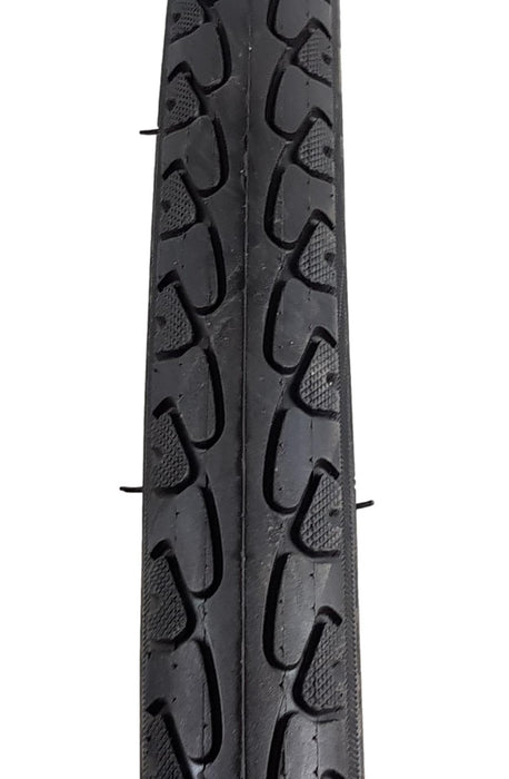 PAIR CLAUD BUTLER EXPLORER 700c x 37 (35) (622 - 37) SEMI-SLICK TREKKING BIKE TYRES PUNCTURE PROTECT