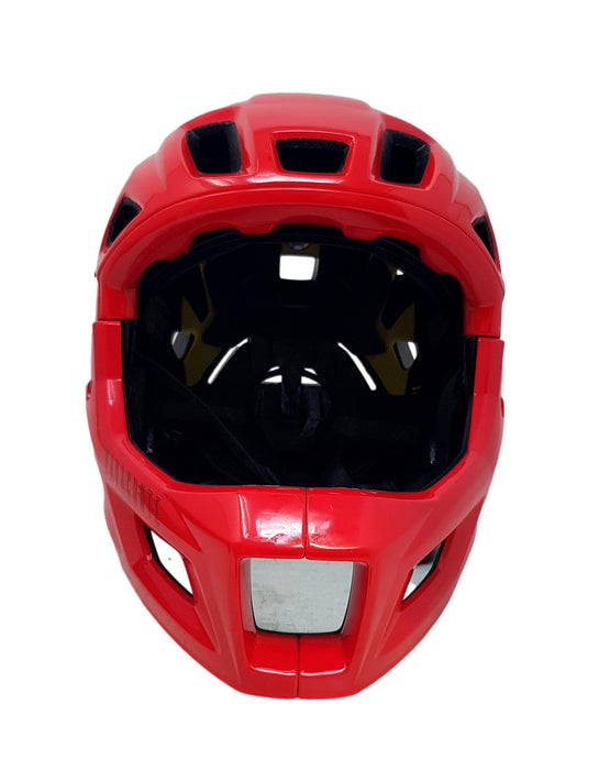 Met Parachute MIps MCR Large 58 - 61cm Red Bike Helmet RRP £300 Spares Or Repairs