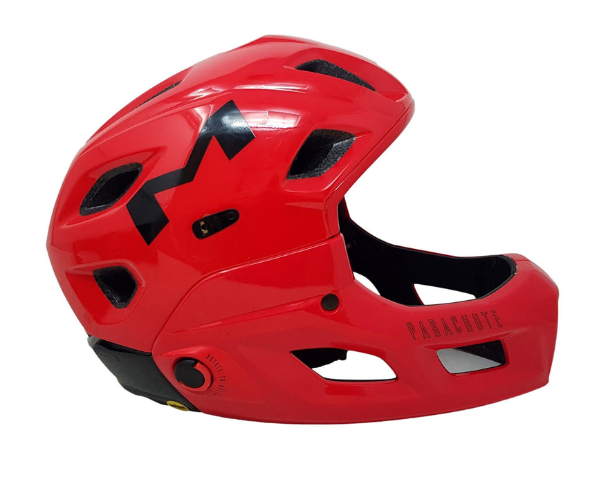 Met Parachute MIps MCR Large 58 - 61cm Red Bike Helmet RRP £300 Spares Or Repairs