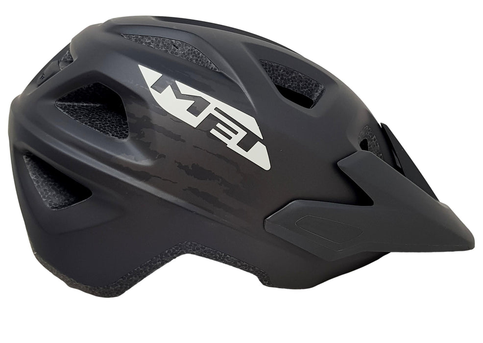 Met Echo Matte Black Cycle Helmet Medium 52 - 57cm Ex Display RRP £60.00 Spares Or Repairs Only