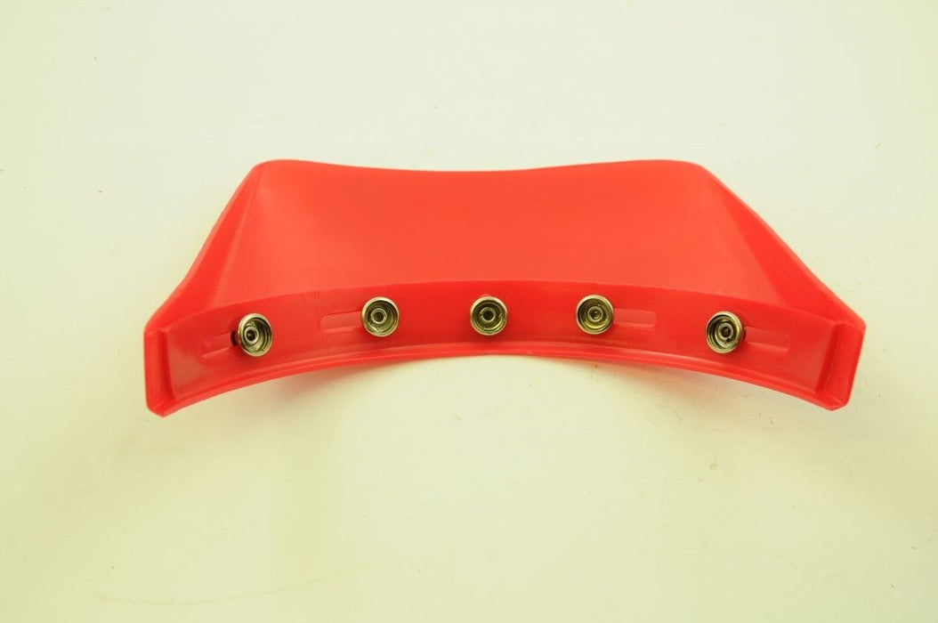 OLD SCHOOL BMX 80`s MADE BIEFFE HELMET SHIELD VISOR GUARD NEW OLD STOCK RED NOS