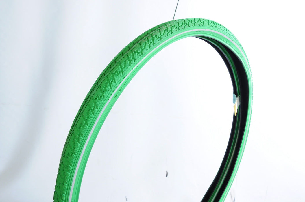 PAIR GREEN DUTCH PERFECT TYRES 700x38c,28 x 1 5-8 x 1 1-2 (SRI-27)SALE 50%+ OFF