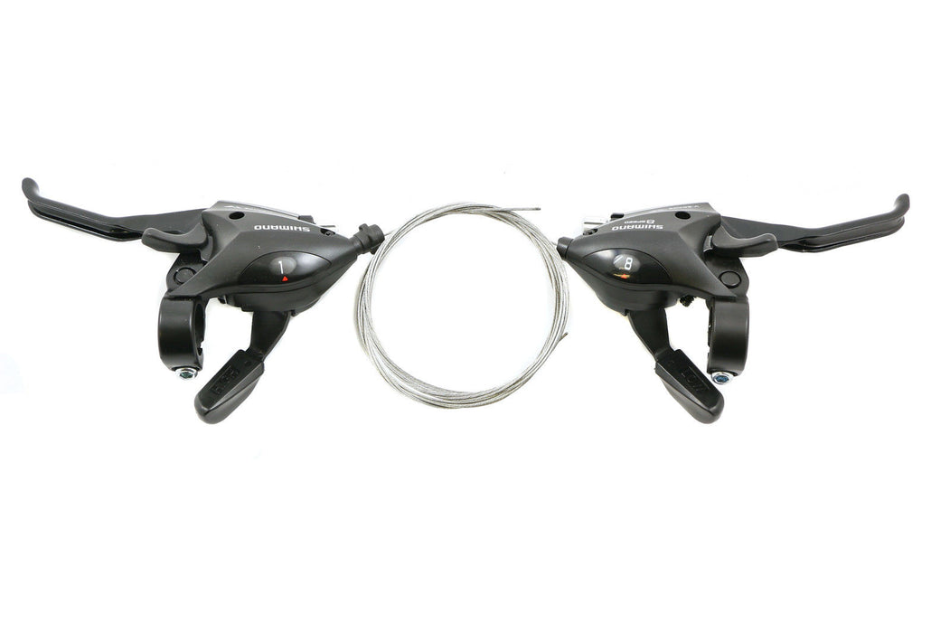 SHIMANO ST-EF50-8 EZI FIRE STI SHIFTERS 24 SPD (8 x3) INTEGRATED BRAKE LEVERS