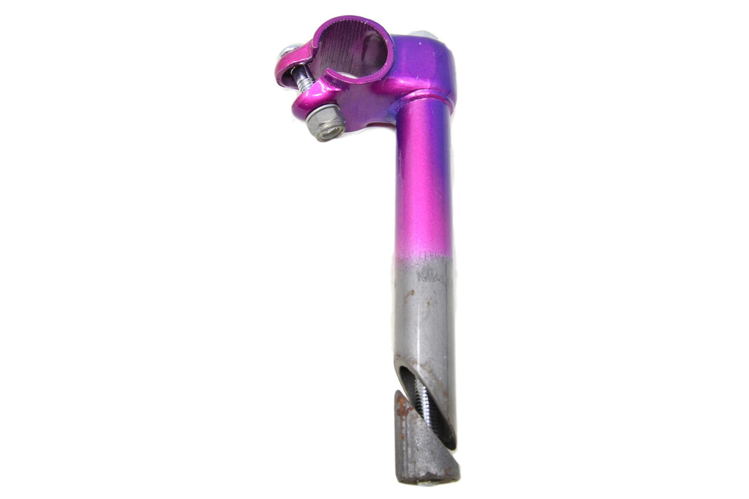 Pink Shaded Purple 21.1mm Bike Handlebar Stem Cruiser Cycles Kids Bike 30mm Reach