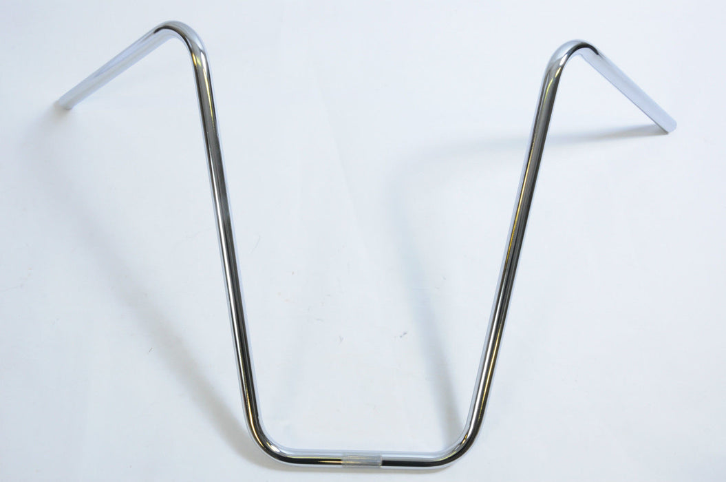 HUGE 20" RISE DRAGSTER CHOPPER 'APE HANGER' HANDLEBARS,CHROME LOWRIDER,CRUISER