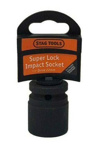 Super Lock Impact Socket 1/2'' Drive 10mm - 24mm Stag Tools Diy Garage Tools