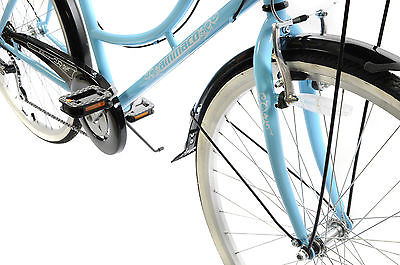 CLASSIQUE TRADITIONAL HERITAGE LADIES DUTCH LIFESTYLE BIKE+BASKET 19" 1F2802 - Bankrupt Bike Parts