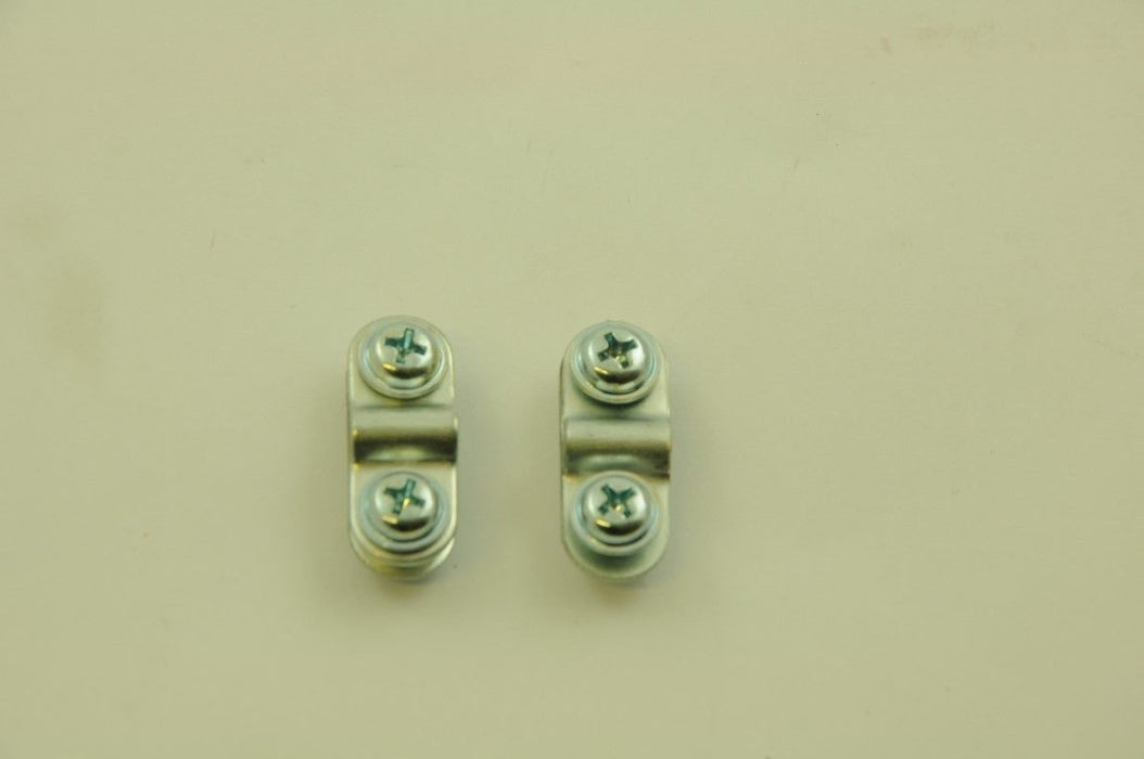 STEEL CYCLE MUDGUARD FIXING PLATES FOR VINTAGE-CLASSIC BIKES WITH HOOP STAYS - Bankrupt Bike Parts
