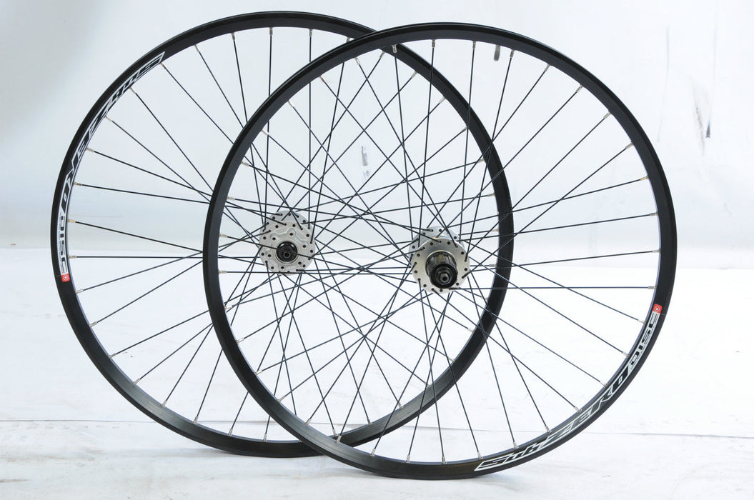 26” MTB SHIMANO 8-9 CASSETTE DISC BRAKE BIKE WHEELS DUAL WALL SUB ZERO 559 RIM