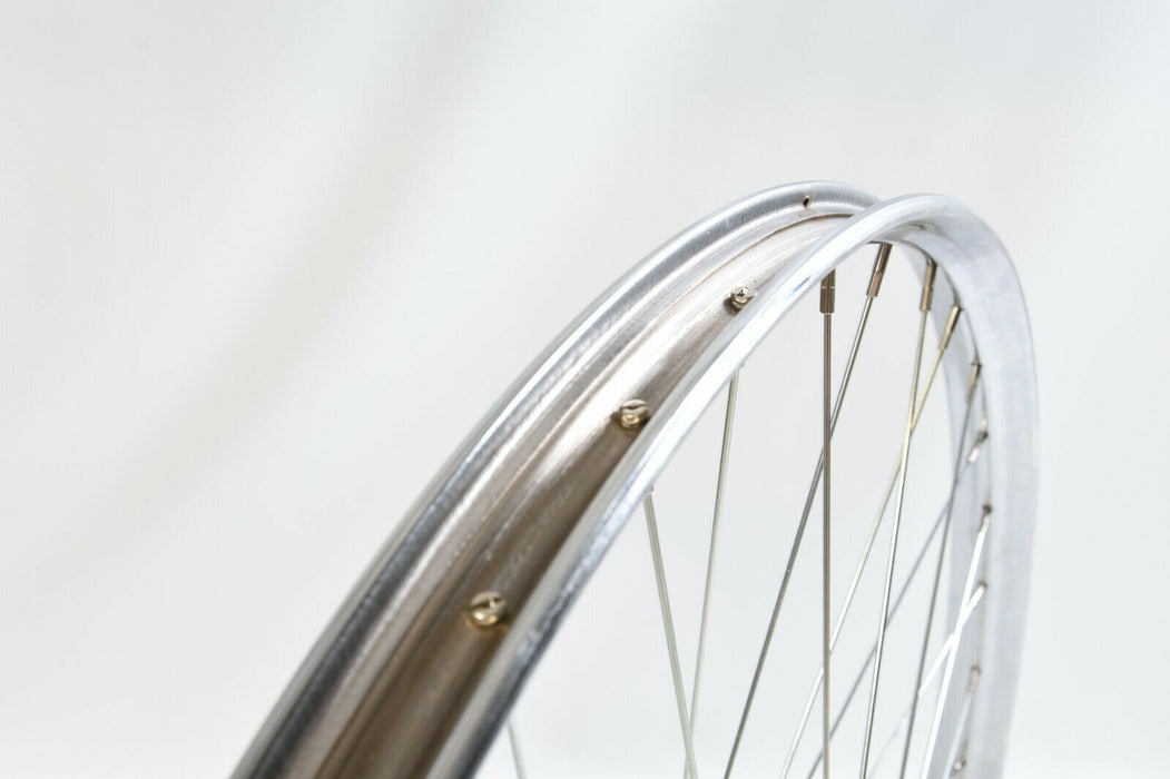26 x 1 3-4" (571) Rear Wheel Vintage Roadster Bike Westwood Chrome Rim With Coaster Pedal Back Brake Hub