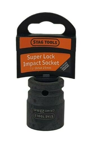 Super Lock Impact Socket 1/2'' Drive 10mm - 24mm Stag Tools Diy Garage Tools