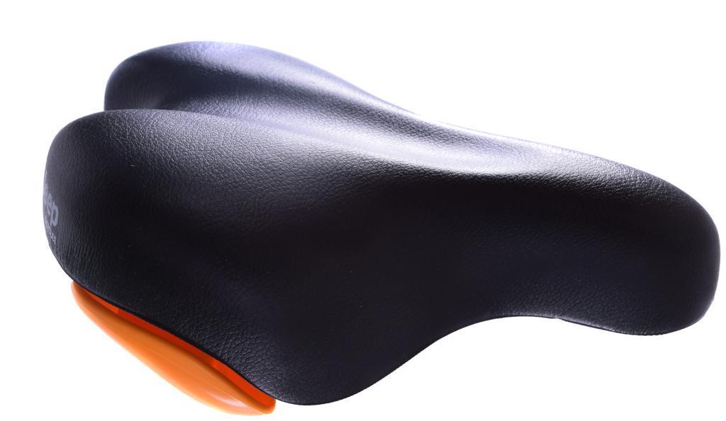 CHILDRENS BIKE SADDLE “JEEP” SELLE ROYAL ORANGE KIDDIES CYCLE SEAT + BRACKET NEW