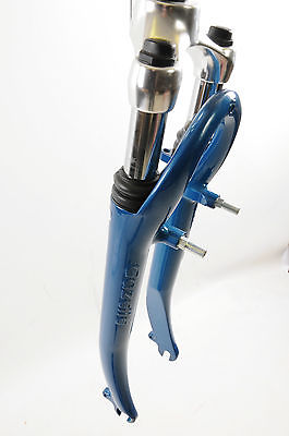 700c TREKKING DUTCH BIKE SUSPENSION FORK GAZELLE ALC (I) 1” STEERER 171mm BLUE