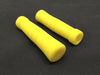 TRENDY BIKE CYCLE HANDLEBAR GRIPS RETRO NEON YELLOW HANDLEBAR GRIPS 140mm NEW - Bankrupt Bike Parts