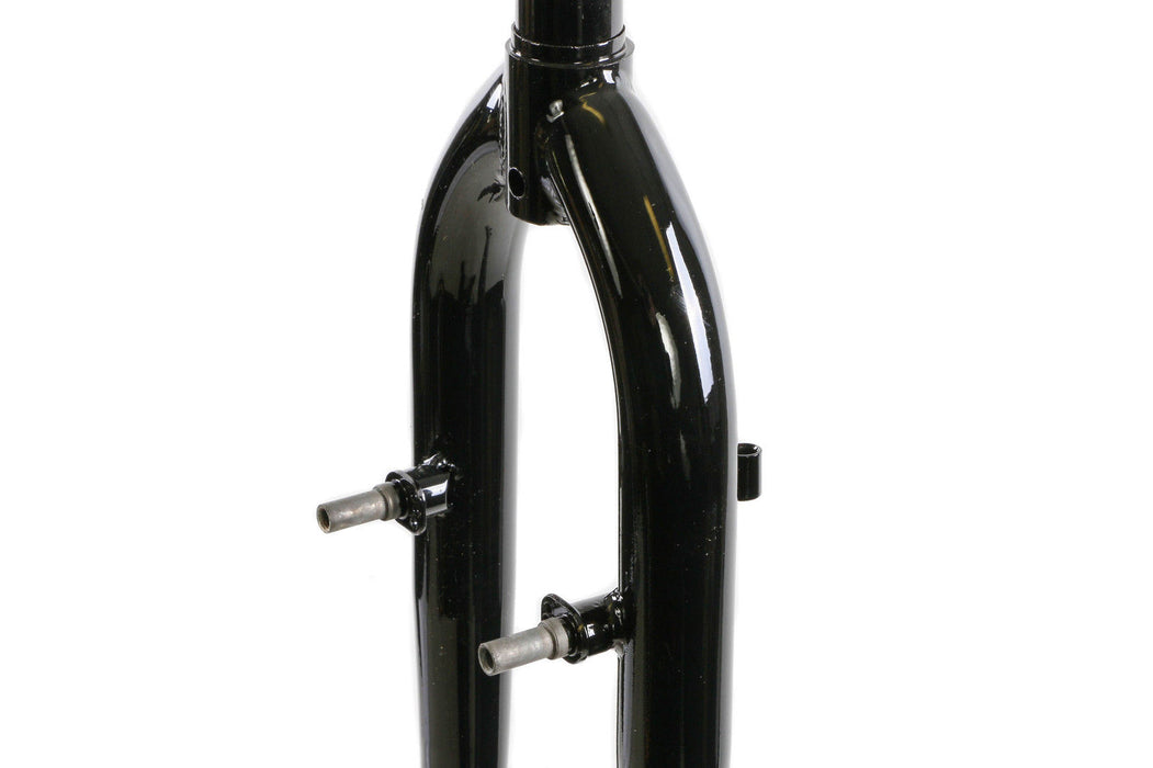 700c HYBRID FORK V+DISC MOUNT 1-1-8"STEERER 28.6mm ,260mm THREADED BLK F757