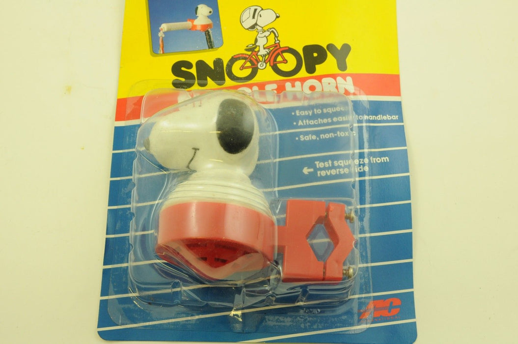 SNOOPY BICYCLE BIKE HANDLEBAR SQUEAKY TOY IDEAL GREAT PRESENT BIG DISCOUNT RED