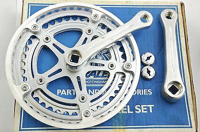 RALEIGH 80's RACING BIKE COTTERLESS SAKAE ROYALE CHAINWHEEL SET 40-48TEETH 127mm