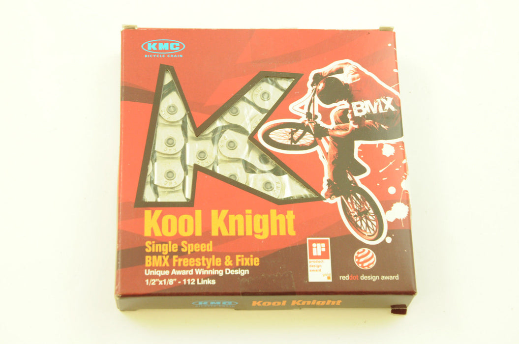 KMC KK710 KOOL KNIGHT 1Ž2 x 1-8" CHAIN COVERED HALF LINK THE BEST EVER BMX CHAIN