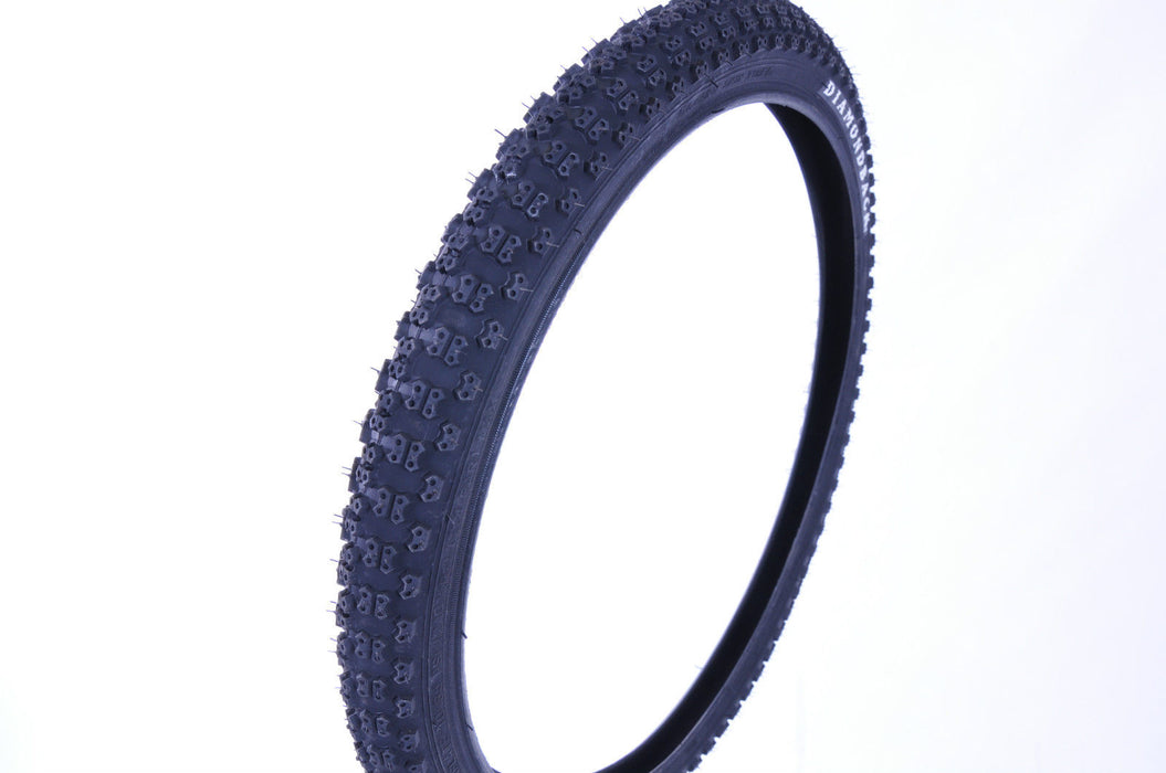 BMX DIAMOND BACK 20 X 1.75 COMP III STYLE TREAD BIKE TYRE ALL BLACK DBX055