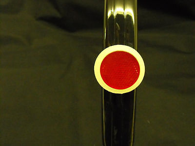 VINTAGE RALEIGH OLD FASHION TOURIST - ROADSTER CYCLE REAR MUDGUARD REFLECTOR NOS