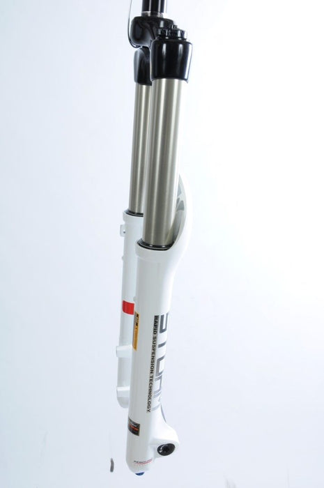 RST STORM TA AIR 26”SUSPENSION MTB FORK 160mm TRAVEL 20mm AXLE HYDRAULIC WHITE