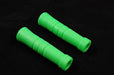 NEON GREEN RETRO HANDLEBAR GRIPS FOR FIXIE'S MTB'S LADIES BIKES , KIDS BIKES ETC - Bankrupt Bike Parts