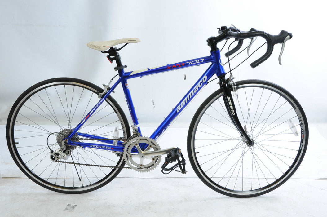 AMMACO XRS 700 RACING ROAD BIKE 49cm (19”) 16 SPEED SHIMANO SOILED GREAT PRESENT