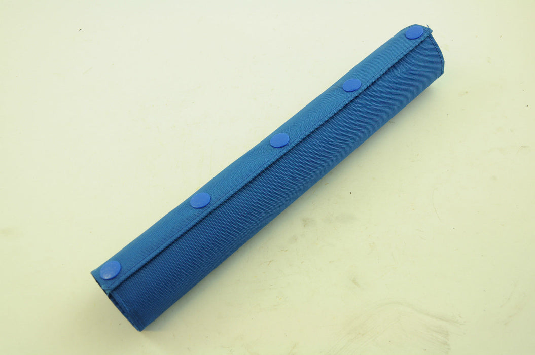 OLD SCHOOL BMX BLUE 12” (30cm) TOP TUBE FRAME PAD,NYLON STUDDED 1” TUBE SIZE NOS