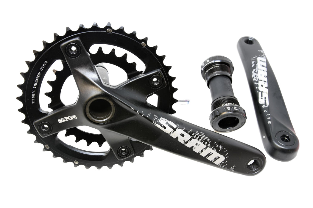 Sram S1000 20 Speed (2 x 10) Double MTB Chainwheel Chainset 175mm GXP 26-39 Teeth New