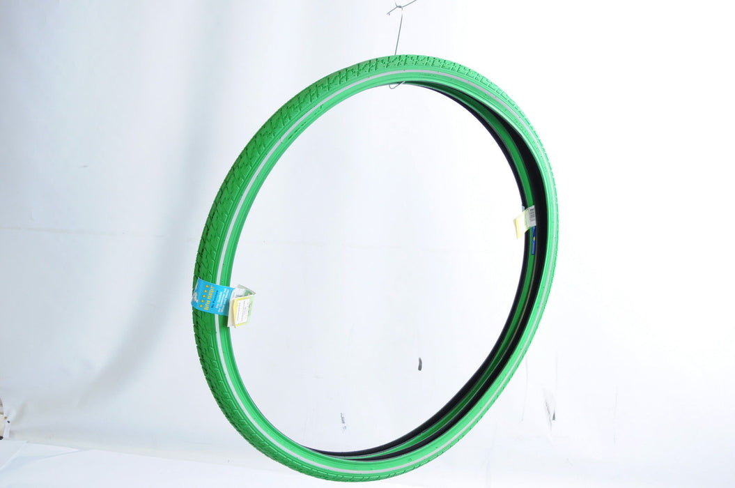 PAIR GREEN DUTCH PERFECT TYRES 700x38c,28 x 1 5-8 x 1 1-2 (SRI-27)SALE 50%+ OFF