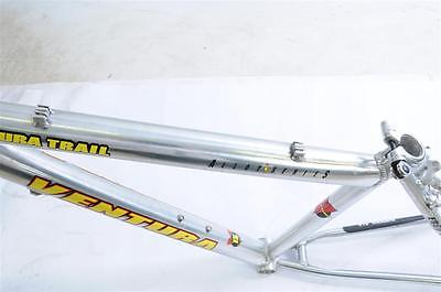 POLISHED ALUMINIUM MOUNTAIN BIKE FRAME 17.5”-26” WHEEL IDEAL BUILD YOUR OWN BIKE - Bankrupt Bike Parts