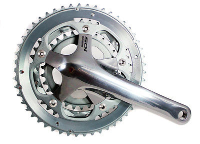 SHIMANO 105 TRIPLE CHAINSET, 50-39-30T - GREY - 170mm-FC5603CX09