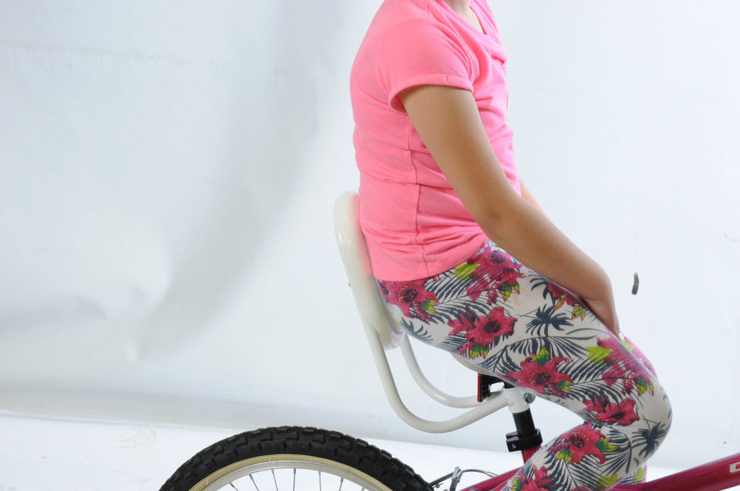 SAFER BIKE OR TRIKE RIDING FOR YOUR CHILD WITH BLACK SADDLE BACK REST SUPPORT