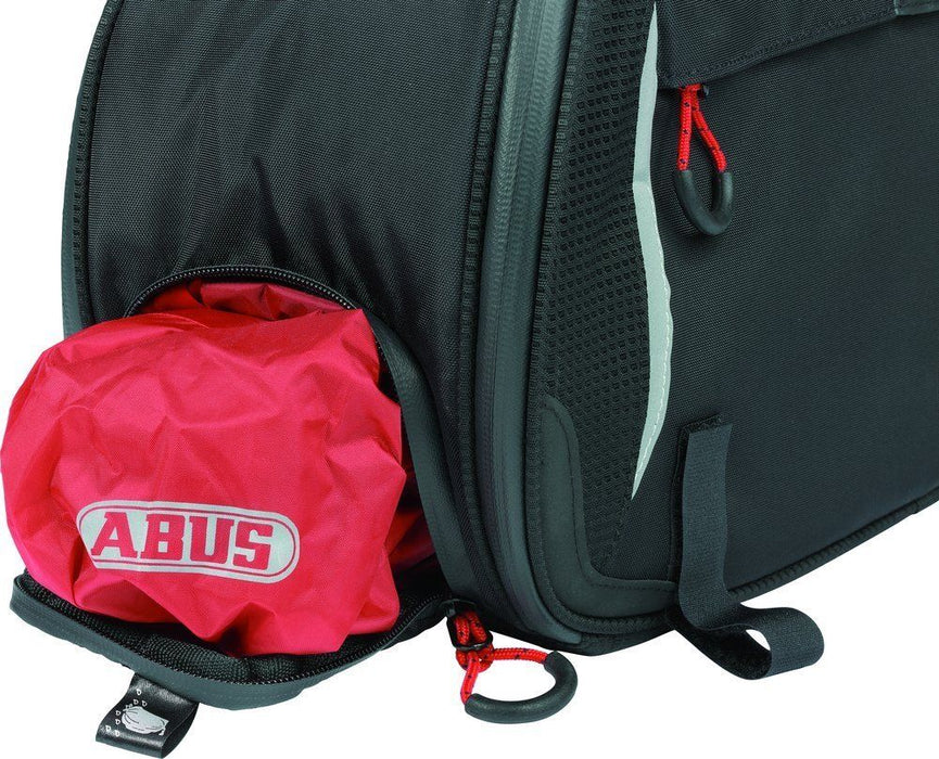 ABUS ONYX ST650 RACKPACK HIGHEND BIKE BAG PANNIER CARRIER FITTING + RAIN COVER