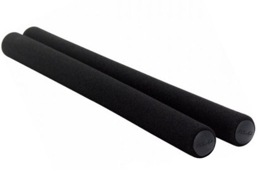 BULLHORN HANDLEBAR EXTRA LONG FOAM SLEEVES GRIPS 400mm CUT TO ANY SIZE BLACK - Bankrupt Bike Parts