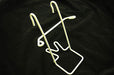 SPENCER WIRE BASKET HANDLEBAR HANGER ,HOLDER,HOOK FOR ATTACHING BASKET WHITE - Bankrupt Bike Parts