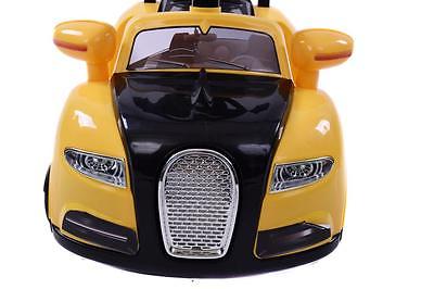 ELECTRIC KIDDIES RIDE-ON SPORTS CAR ZPV001 'EXTREME’ 15watt BATTERY MOTOR YELLO