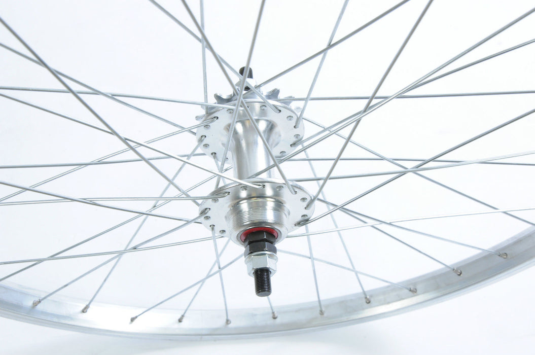 REAR 24 x1.75 507-21 RIM FLIP FLOP FIXIE BIKE WHEEL  HUB JNR MTB SINGLE SPEED