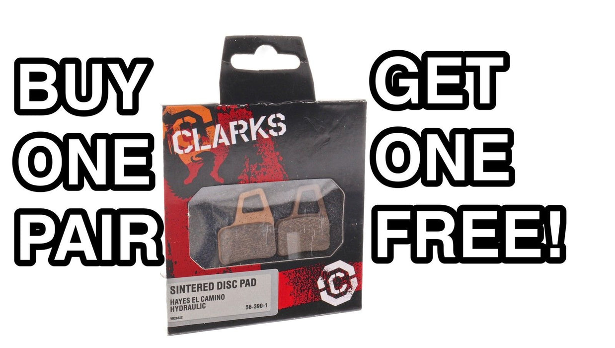 CLARKS HAYES EL CAMINO HYDRAULIC DISC BRAKE PADS SINTERED VRX832C BOGOF